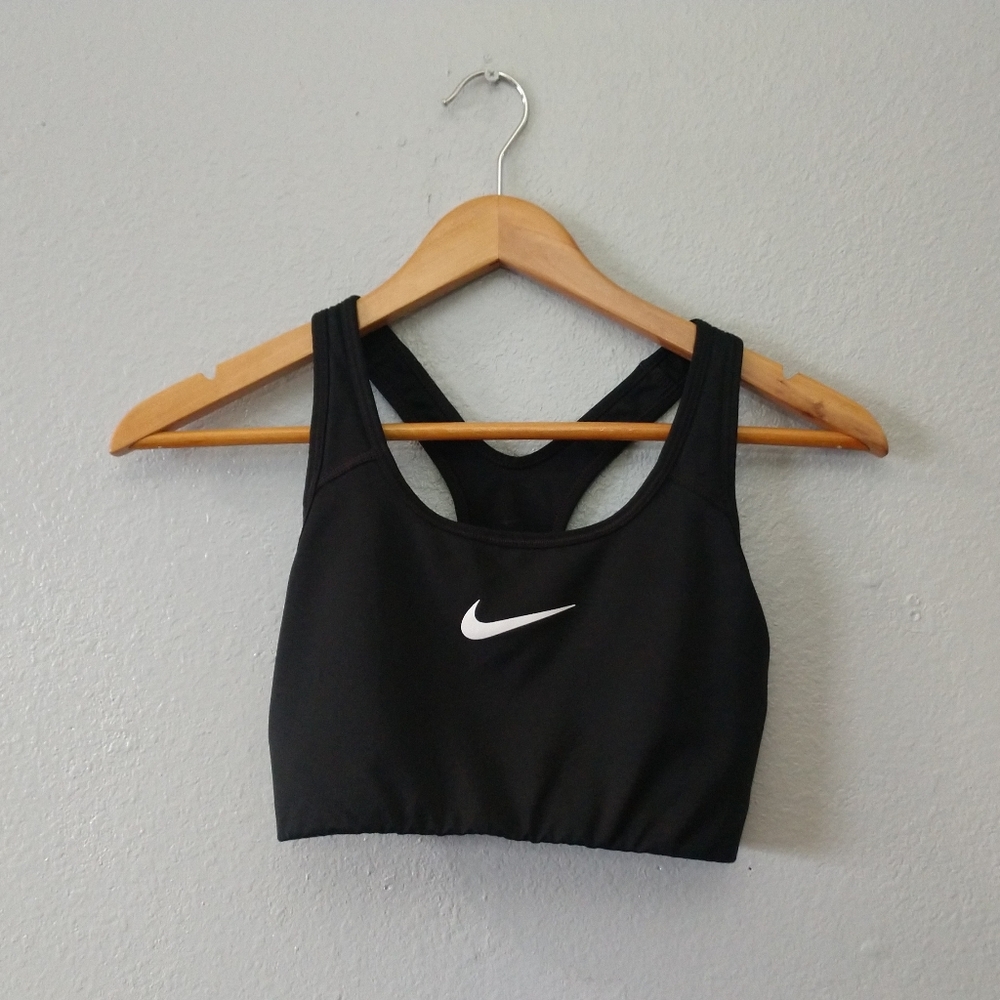 Nike Medium Black Racerback Sports Bra